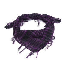 Load image into Gallery viewer, Scarf Arab Shemagh Keffiyeh Military Tactical Palestine Scarf for Men Shawl Kufiyah Wrap Shemagh Scarf Fashion Scarves Cotton Shemagh Keffiyeh Women Men Scarf Shawl Wrap Pattern of Arab Shemagh Keffiyeh Men Arab Kufiyah Keffiyeh Arabic Muslim Head Wrap
