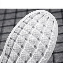 Load image into Gallery viewer, School Casual Leather Mens Sneakers Fashion Flat Outdoor Sneakers Classic Sports Flat Low Top Sneaker Lace-up Fashion Walking Jogging Non Slip Athletic Comfortable Mens Sneakers