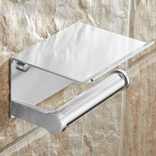Load image into Gallery viewer, Self-adhesive Toilet Paper Holder With Shelf