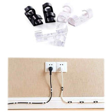 Load image into Gallery viewer, Self-Adhesive Wire Organizer Line Cable Plastic Clips