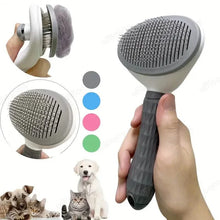 Load image into Gallery viewer, Self Cleaning Slicker Brush Suitable for Pets with Long or Short Hair