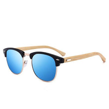Load image into Gallery viewer, Semi Rimless Frame Driving Sunglasses Men Black Business Design Sun Glasses Stylish Cool Polarized Sunglasses For Men Retro Frame New Driving Sunglasses Outdoor Round Shaped Elegant Shades Comfortable Eyewear