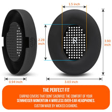 Load image into Gallery viewer, Sennheiser Momentum 4 Earpad Sweat Covers - WC SweatZ Momentum 4