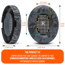 Load image into Gallery viewer, Sennheiser Momentum 4 Earpad Sweat Covers - WC SweatZ Momentum 4