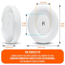 Load image into Gallery viewer, Sennheiser Momentum 4 Earpad Sweat Covers - WC SweatZ Momentum 4