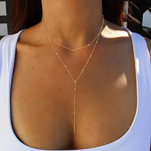 Load image into Gallery viewer, Sexy Tribal Style Iron Chain with Dangling Tassel Pendant