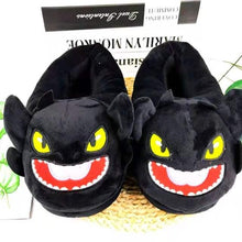 Load image into Gallery viewer, Shark Funny Shoes Girls Indoor Slippers Home Shoes Fashion Plush Warm Slippers Women Winter Cute Shark Cozy Women Slippers With Funny Face Memory Foam Non-Slip Rubber Sole Soft Slip On Home Shoes