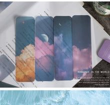 Load image into Gallery viewer, Sheets Scrapbooking Deco Craft Paper Bookmark For Teachers Students Classroom Rewards Supplies Page Markers Assorted Book Markers Durable Magnetic Page Clip For Students Teachers Reading