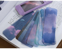 Load image into Gallery viewer, Sheets Scrapbooking Deco Craft Paper Bookmark For Teachers Students Classroom Rewards Supplies Page Markers Assorted Book Markers Durable Magnetic Page Clip For Students Teachers Reading