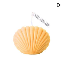 Load image into Gallery viewer, Shell candle Soy Wax Scented Candle Seashell Scented Candles Aesthetic Trendy Candles Hand Poured Soy Wax Candle Handmade Shell Shape Candle Seashell Candle For Room Decor
