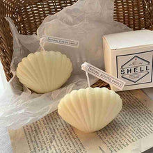 Load image into Gallery viewer, Shell candle Soy Wax Scented Candle Seashell Scented Candles Aesthetic Trendy Candles Hand Poured Soy Wax Candle Handmade Shell Shape Candle Seashell Candle For Room Decor