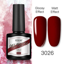 Load image into Gallery viewer, Shiny Womens Gel Nail Polish Permanent Painting Glossy Matte Effect For Manicure Nail Art Design For Womens and Girls
