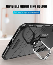 Load image into Gallery viewer, Shockproof Armor Case For iPhone XR iPhone X Xs Xs Max Stand Holder Ring Phone Cover for iPhone 6 6S 6PLUS 7 8 plus Slim Durable Soft Anti-Scratch 360 Degree Rotating Ring Holder Kickstand Protective With Magnetic Case