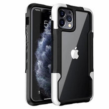 Load image into Gallery viewer, Shockproof Phone Case For iPhone 12 11 13 Pro Max Transparent Case For iPhone 11 12 13 Hard Soft Full Cover 360 Degree Protective Cover Simple Luxury Design Shiny iphone cover
