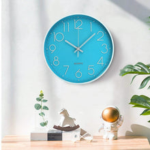 Load image into Gallery viewer, Silent Quartz Decorative Battery Powered Wall Clock