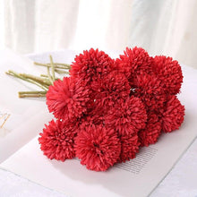 Load image into Gallery viewer, Silk Flower Arrangements Bunch Artificial Flower Bouquet Ball Fake Flowers Home Widding Decoration Valentines Day Gifts