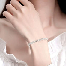 Load image into Gallery viewer, Silver Ultra Sparkle Glitter Bracelet