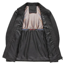 Load image into Gallery viewer, Simple Black Men Casual Jacket Luxury Fashion Autumn Winter Men Clothing Classic Jacket Solid Color Jacket Male Casual Outdoor Warm Lightweight Jackets