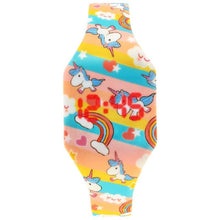 Load image into Gallery viewer, Simple Cartoon Digital Watches For Kids Student LED Display Cute Design Children Girls LED Digital Waterproof Electronic Clock Kids Student Flamingo Digital Sport Watch For Boys Girls Kid