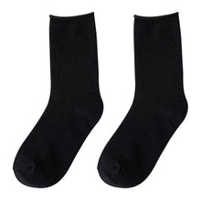 Load image into Gallery viewer, Simple Colorful Solid Color Socks Girls Candy Color Fashion Socks Spring And Autumn 100% Cotton Socks Female Socks Crew Socks Running Socks For Men And Women