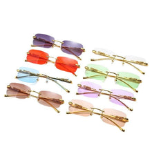 Load image into Gallery viewer, Simple Design Stylish Fashionable Sunglasses Vintage Square Shape Sunglasses For Women & Men New Luxury Design Popular Travel Driving Metal Frame Sun Glasses Anti Blue Light Summer Eyeglasses