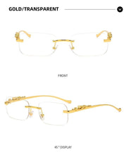 Load image into Gallery viewer, Simple Design Stylish Fashionable Sunglasses Vintage Square Shape Sunglasses For Women & Men New Luxury Design Popular Travel Driving Metal Frame Sun Glasses Anti Blue Light Summer Eyeglasses
