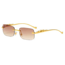 Load image into Gallery viewer, Simple Design Stylish Fashionable Sunglasses Vintage Square Shape Sunglasses For Women & Men New Luxury Design Popular Travel Driving Metal Frame Sun Glasses Anti Blue Light Summer Eyeglasses