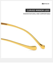 Load image into Gallery viewer, Simple Design Stylish Fashionable Sunglasses Vintage Square Shape Sunglasses For Women & Men New Luxury Design Popular Travel Driving Metal Frame Sun Glasses Anti Blue Light Summer Eyeglasses