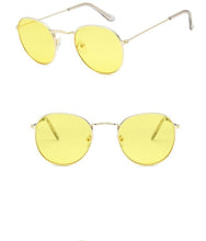 Load image into Gallery viewer, Simple Fashion Design Small Sunglasses For Women Round Shape Glasses For Men/Women Luxury Eyeglasses UV Protection Lightweight Driving Fishing Sports Mens Sunglasses