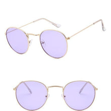 Load image into Gallery viewer, Simple Fashion Design Small Sunglasses For Women Round Shape Glasses For Men/Women Luxury Eyeglasses UV Protection Lightweight Driving Fishing Sports Mens Sunglasses