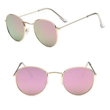 Load image into Gallery viewer, Simple Fashion Design Small Sunglasses For Women Round Shape Glasses For Men/Women Luxury Eyeglasses UV Protection Lightweight Driving Fishing Sports Mens Sunglasses