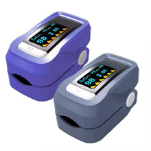 Load image into Gallery viewer, Simple Finger Pulse Oximeter Blood Pressure Monitor Heart Rate Portable