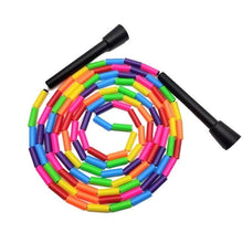 Load image into Gallery viewer, Simple Kids Jump Skip Rope Beaded Sports Segmented Jump Rope For Fitness Classic Beaded Jump Ropes For Physical Education Gym Glass Personal Use Premium Skipping Rope For Kids