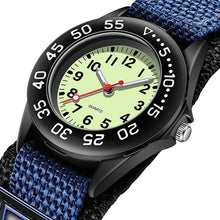 Load image into Gallery viewer, Simple Luminous Dial Nylon Straps Quartz Watches Military Green Dial Nylon Strap Quartz Wrist Watch Night Vision Luminous Wristwatch For Mens Womens