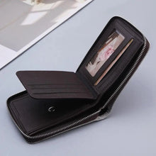 Load image into Gallery viewer, Simple PU Leather Business Men Wallet Fashion Lightweight Card Holder For Men Quality Luxurious Wallet