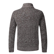 Load image into Gallery viewer, Simple Quality Autumn Winter New Men's Jacket Slim Fit Jacket Slim Fit Thick Sweaters Male Jacket Men Solid Cotton Thick Warm Sweater With Pockets Fashion Warm Cold Weather Classic Jacket