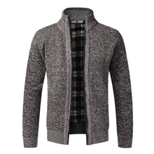Load image into Gallery viewer, Simple Quality Autumn Winter New Men's Jacket Slim Fit Jacket Slim Fit Thick Sweaters Male Jacket Men Solid Cotton Thick Warm Sweater With Pockets Fashion Warm Cold Weather Classic Jacket