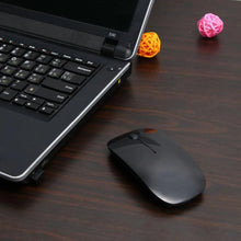 Load image into Gallery viewer, Simple Thin 1600 DPI USB Optical Black/White Wireless Computer Office Mouse Ultra Slim 2.4GHz Mouse For PC Laptop Classic Gaming Mouse