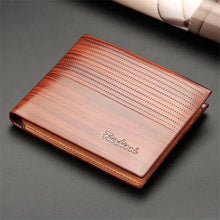 Load image into Gallery viewer, Simple Thin Leather Card Holders Vintage Brown Small Men Business Wallets Classic Design Wallets For Men