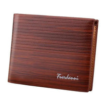 Load image into Gallery viewer, Simple Thin Leather Card Holders Vintage Brown Small Men Business Wallets Classic Design Wallets For Men