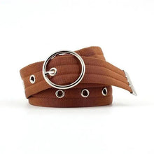 Load image into Gallery viewer, Simple Unisex Waistbands Retro Adjustable One Size Cotton Strap Metal Buckle 116cm Belts For Men