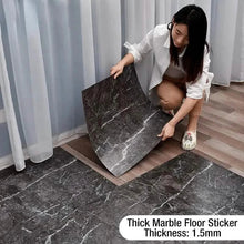 Load image into Gallery viewer, Simulated Thick Marble Tile Floor Self-adhesive Sticker
