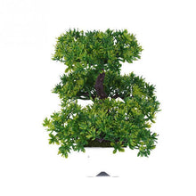 Load image into Gallery viewer, Simulation Lifelike Simple Potted Decor Artificial Bonsai Pine Tree Decorative Bonsai Ornaments Fake Gift Artificial Accessories Fake Flowers Arrangements for Home Decoration
