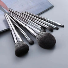 Load image into Gallery viewer, Sizzling 11/8pcs Natural Hair Green Makeup Brushes Foundation Powder Eyeshadow Eyebrow Brush Set Profesional Cosmetic Tool