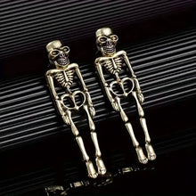 Load image into Gallery viewer, Skeleton Design Dangle Earrings