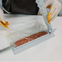 Load image into Gallery viewer, Skewers Kebab Maker Grill Barbecue Stringer Box Machine Beef Meat Vegetables Grill Outdoor BBQ Gadget Useful BBQ Accessories Non-Sticky Barbecue Manual Skewer Press Food Grade Grill Kitchen Accessories
