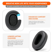 Load image into Gallery viewer, Skullcandy Hesh 3, Evo, and Crusher Replacement Earpads