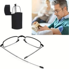 Load image into Gallery viewer, Sleek Folding Reading Glasses with Anti-Blue Light Protection