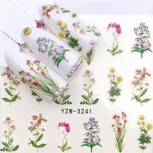 Load image into Gallery viewer, Sliders For Nails Winter Nail Stickers Elk Wolf Animal Sticker Figure Art Transfer Flowers Butterflies Watermark Water Slider Art Nail Stickers Sexy Girl Designs Comics Water Transfer Decals Manicure Lips Nail Art Decorations Slider Nail Art Stickers