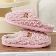 Load image into Gallery viewer, Slip On Soft Sole Flat Non-Slip Warm Slippers
